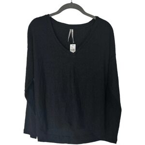 New Anthropologie Crinkle Crepe Long Sleeve Top Size S
